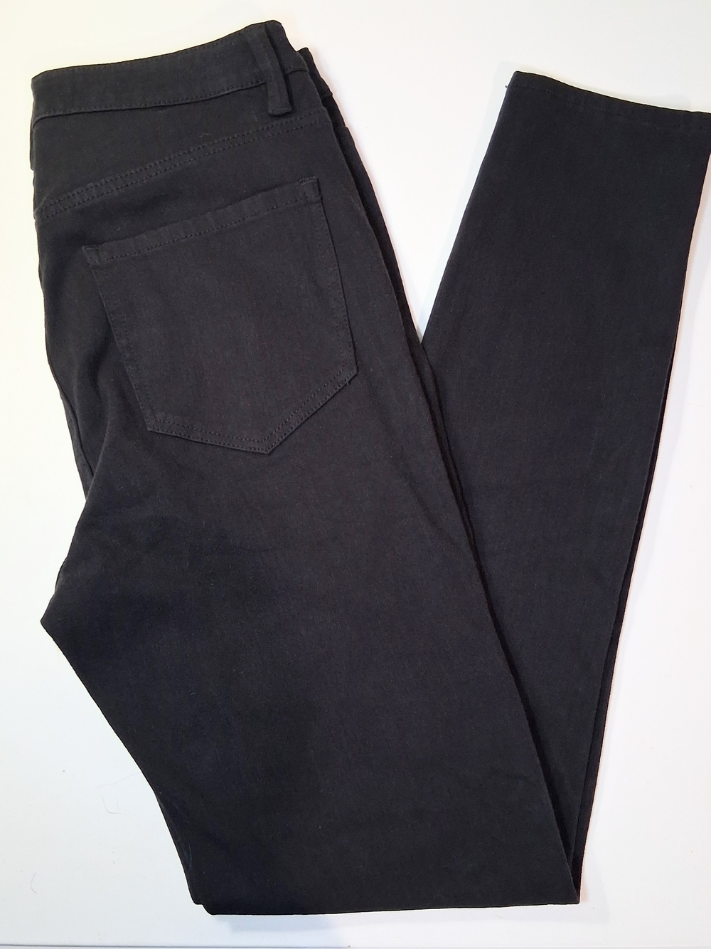 Soft Surroundings Black Skinny Jeans with Back Pockets Size 4